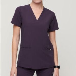 Dogs purple shadow scrub set